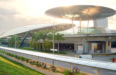 新加坡地鐵站與輕軌列車(chē)站